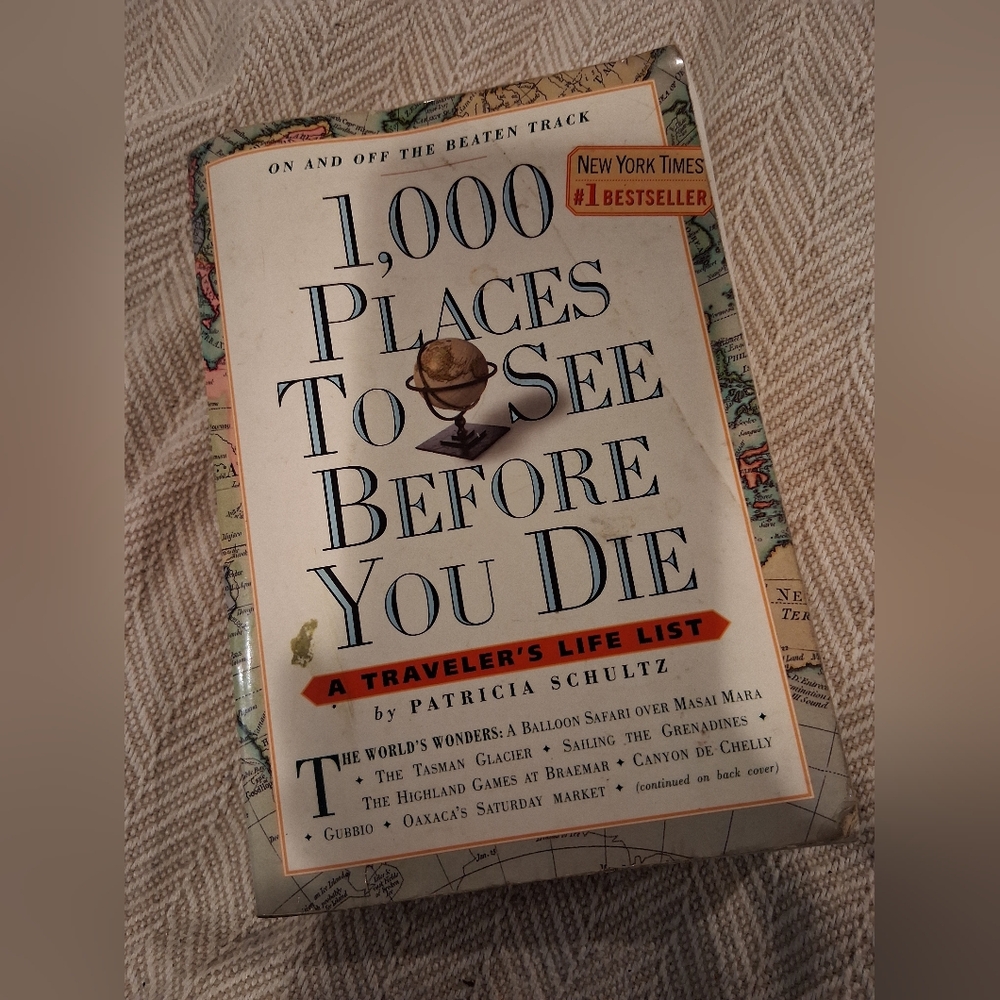 1,000 Places to See Before You Die Book